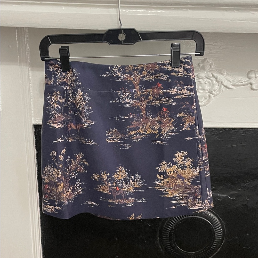 Hill House Navy wrap Skirt